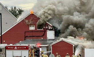 Litchfield Firefighters Help Knock Down Bedford Restaurant Fire