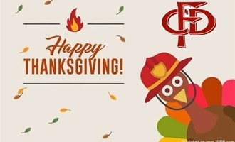 Holiday Thanks from Canton Fire & EMS Crews