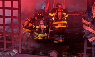 Canton Fire Assists Avon at Working Structure Fire