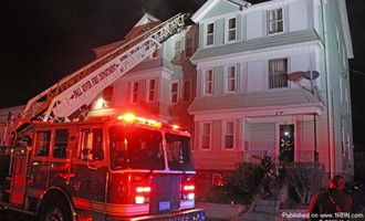 Electrical Fire Strikes 6 Family Dwelling