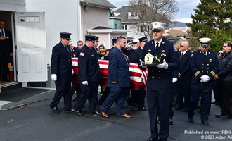 Funeral Services for Kinnelon Fire Lieutenant Justin Bower