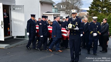 Funeral Services for Kinnelon Fire Lieutenant Justin Bower