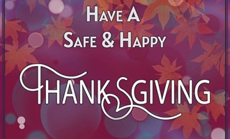 A Safe and Happy Thanksgiving from Bryan County Fire & Rescue