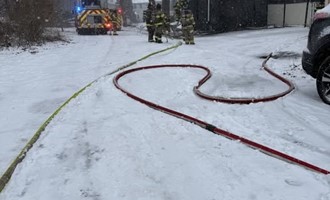 Manchester Firefighters Control Garage Blaze Without Injuries