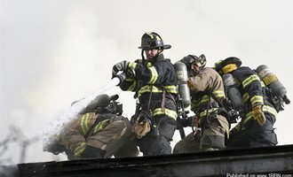 Hampstead firefighters battle 3 Alarm fire