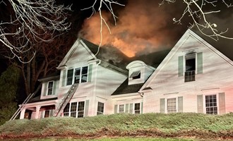 Avon Tanker Supports Burlington Fire in Early Morning Response