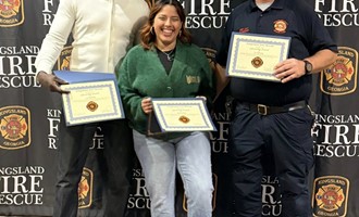 Kingsland Fire Rescue Honors Members, Community Partners at Annual Christmas Awards Celebration