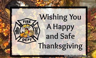 Fairfield Plantation Fire Rescue Shares Warm Thanksgiving Message with the Community