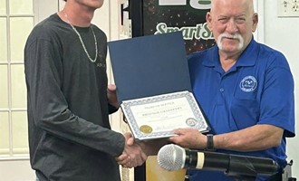 Springfield Firefighter Brennon Granberry Honored for Five Years of Service