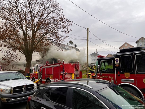 Double Block Home Destroyed by Two Alarm Fire in Nanticoke