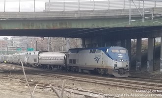 Fire on Rail Cars Brings Providence Canteen to Harris Avenue