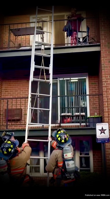 Multi-alarm fire at Groton Towers