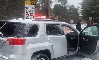 Litchfield Engine 4 and Rescue 1 Handle MVA by High School