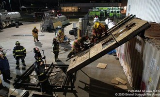 Bristol Borough Fire Association Members Complete Advanced Rescue and Ladder Training