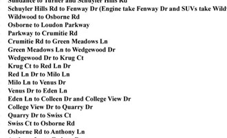 Shaker Road-Loudonville FD Releases Tentative December 20 Santa Route