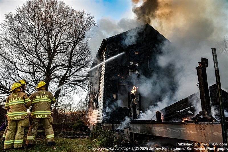 2nd Alarm House Fire in Chatham Sends Smoke Into the Sky Visible from ...