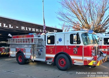 Reading Fire Department Takes Delivery Of Twin E-One Pumpers