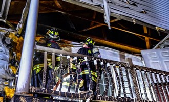 Aggressive Tactics by Green Island Firefighters Contain Rivers Edge Apartment Fire