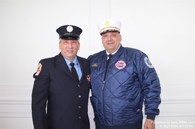 North Hudson Firefighter Steve Alvarez & brother, Joe