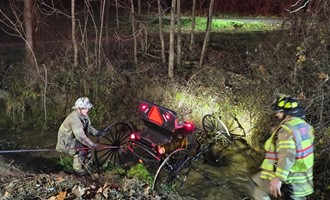 Horse and Carriage MVC Sends Crews to Little Britain Township