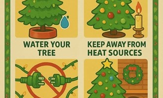 Black Rock Fire Rescue Shares Christmas Tree Fire Safety Tips With Community