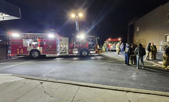 City Hook and Ladder Company Assists With Fuel Spill at Geisinger Lewistown Hospital