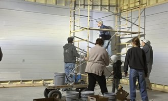 McVeytown Fire Department Members Make Progress on New Station Interior