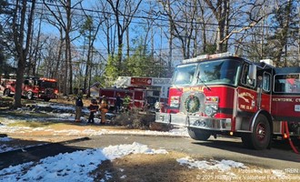 Hawleyville Engine Diverted to Brookfield Chimney Fire