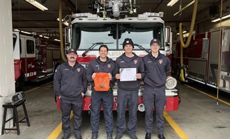 Mashpee FD Adds Pet O2 Masks to Ladder 1