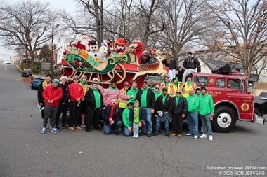 Members of the Cliffside Park Fire Department