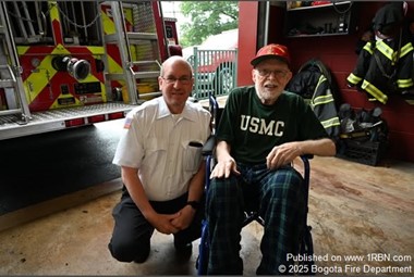 Bogota Fire Department Mourns Honorary Chief Ed Rode