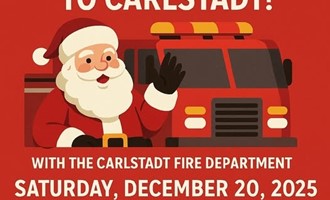 Carlstadt Fire Department Announces Santa Tour