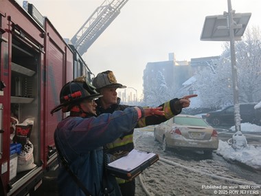 North Hudson Command Technician Rich Velez