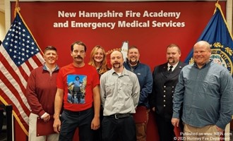 Rumney Fire Department Honors Fire Fighter 1 Graduates