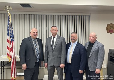Central Islip Fire Department Changing of the Guard for the 2023-2025 Chiefs Office