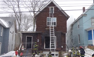 Structure fire for Jamestown N.Y.