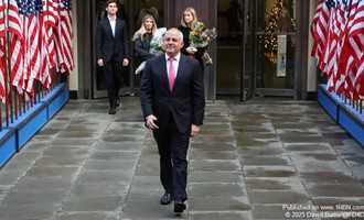 FDNY HOLDS WALKOUT CEREMONY FOR COMMISSIONER ROBERT S. TUCKER
