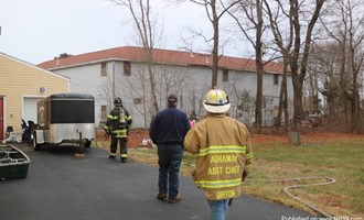 Overfilled Propane Tank Safely Flared Off in Ashaway