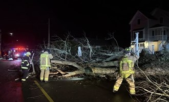 Storm Conditions Lead to Multiple Calls for Firefighters