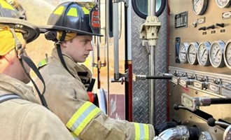 Mashpee Fire Conducts Pump Training With Probationary Paramedic