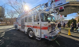 Swansea Fire Department Welcomes Tower Ladder 1