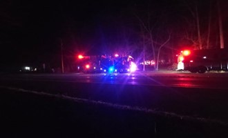 Laureldale Crews Assist at Overnight Chimney Fire