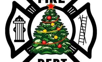 Christmas Message Delivered by Evergreen Fire Company