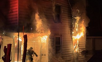 Christmas Eve Second Alarm in Norwich