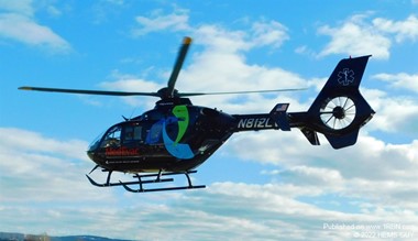 Lehigh Valley Medevac 2 landing at scene call