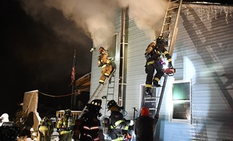 Christmas Eve House Fire in Webster