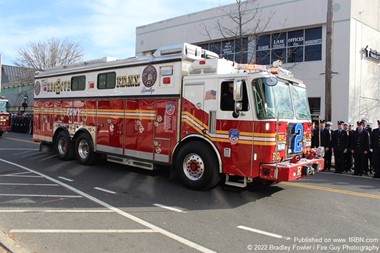 Long Island Firefighter Billy Moon Final Ride