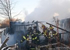 Hagerman & Bellport Crews Battle Working Fire