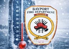 Bayport Fire Department Issues Weather Advisory for Freezing Temperatures and Icy Conditions