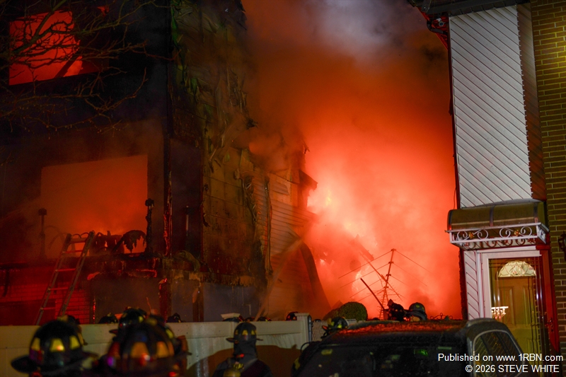 Third Alarm on Elverton Ave. in Staten Island